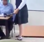 KrudPlug Mobile - Teacher caught recording underneath students skirts in Mexico 